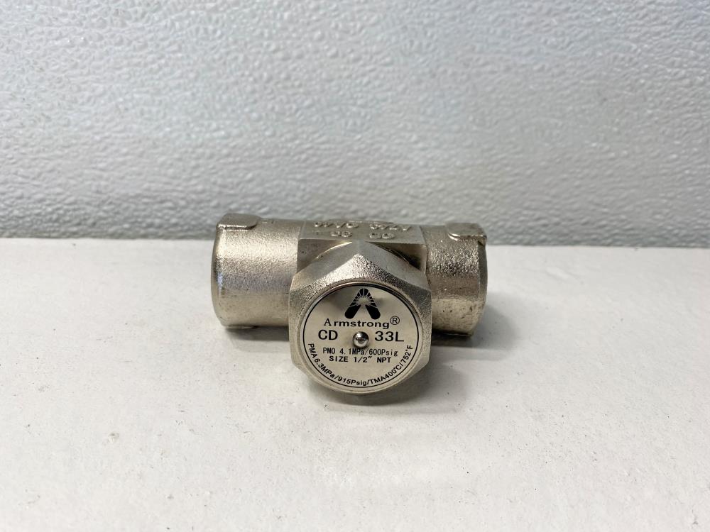 Armstrong 1/2" NPT Controlled Disc Steam Trap CD-33L